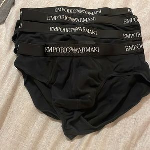 Emporio Armani 4 pairs of briefs